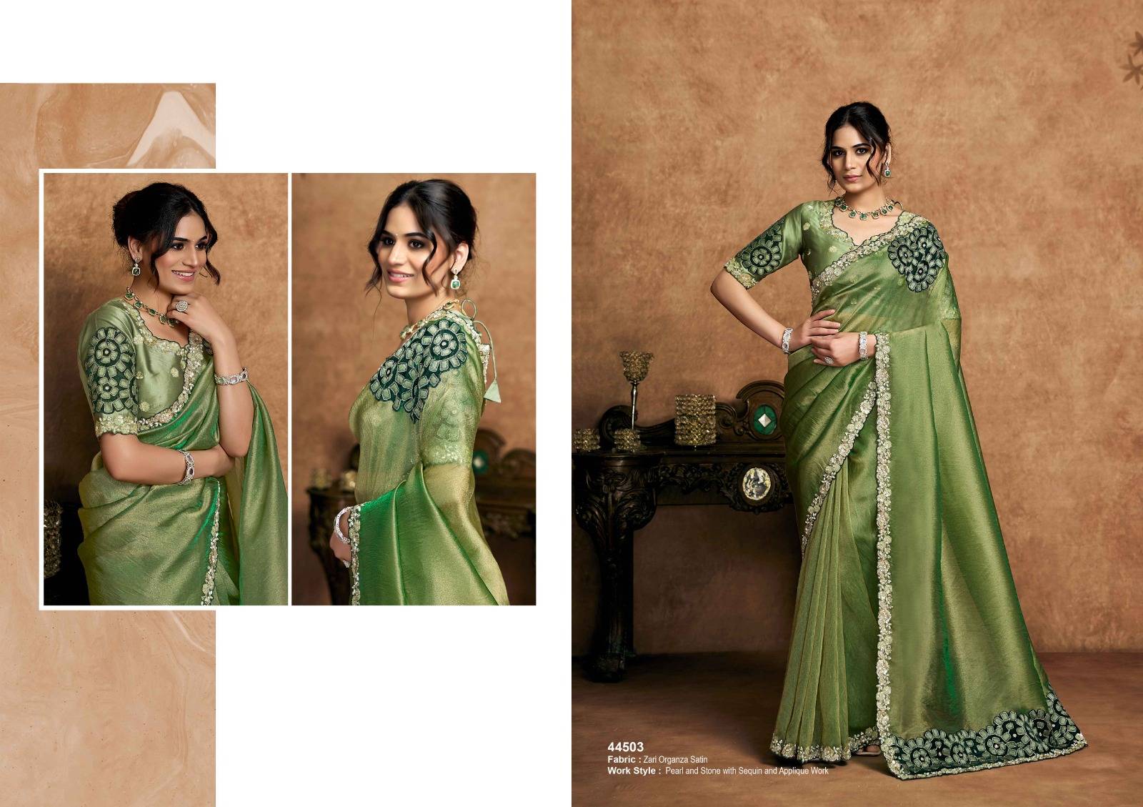 NORITA 44500 SEHER By MAHOTSAV 44501 to 44512 Series Indian Traditional Beautiful Stylish Fancy Colorful Party Wear & Occasional Wear Silk Sarees At Wholesale Price